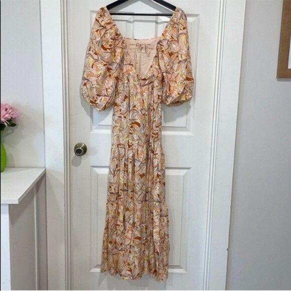 L*Space Womens Size XS Printed Bahia Dress - Picture 7 of 11